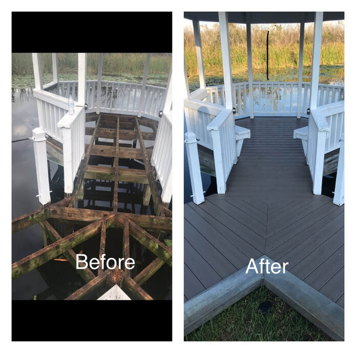 Deck Replacement at Fence and Decks of Ocala in Ocala, FL